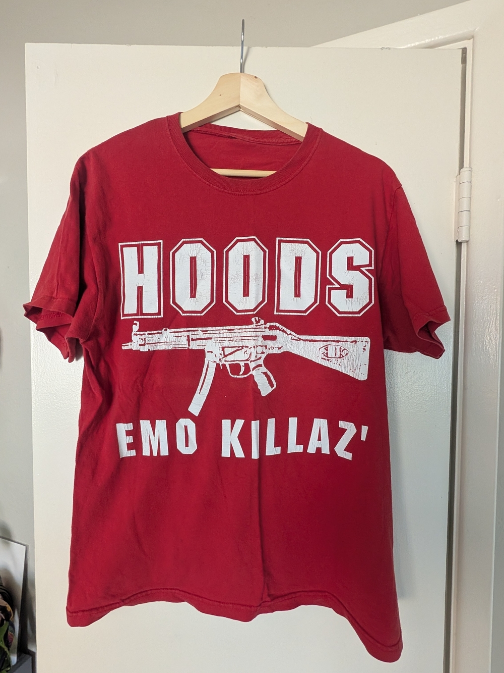 Hoods Emo Killaz' Red Tee